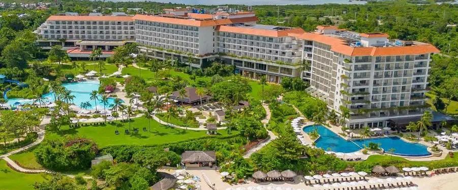 plaża, teren hotelu, obiekt