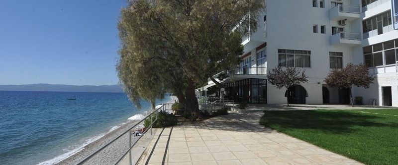obiekt, teren hotelu