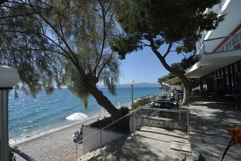 teren hotelu, balkon / taras