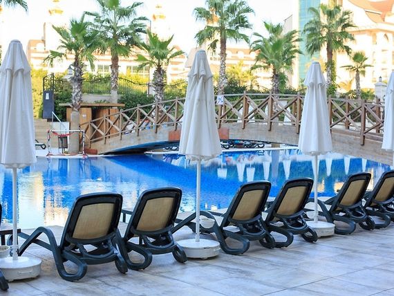 teren hotelu, basen