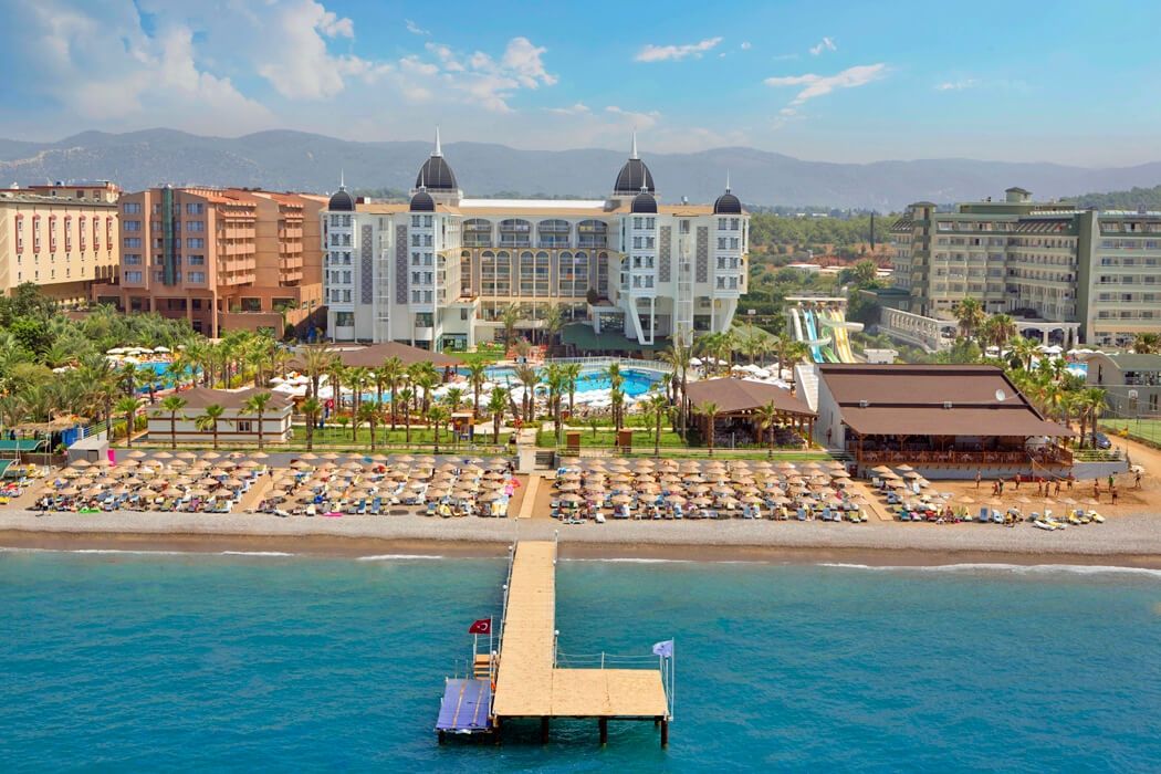 teren hotelu, plaża