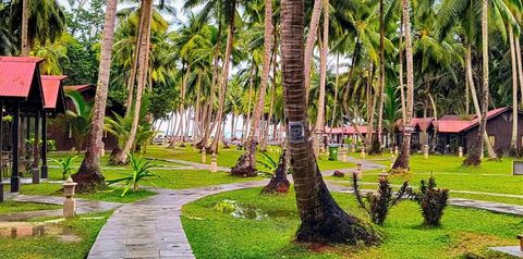 obiekt, teren hotelu