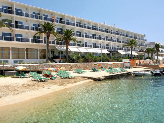 teren hotelu, plaża