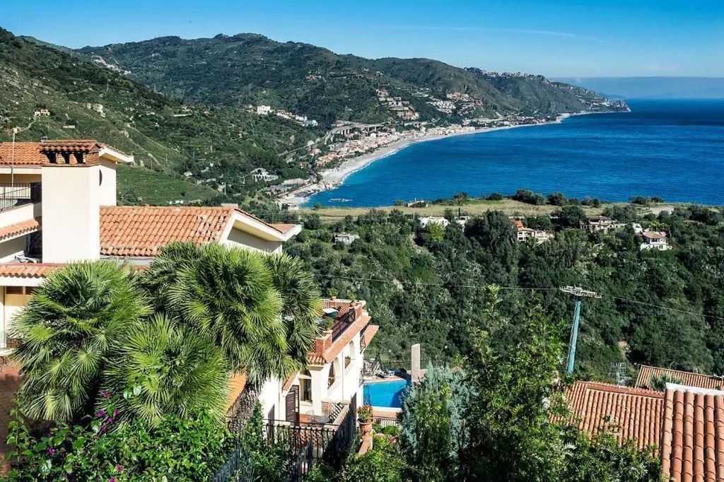 obiekt, plaża, góry