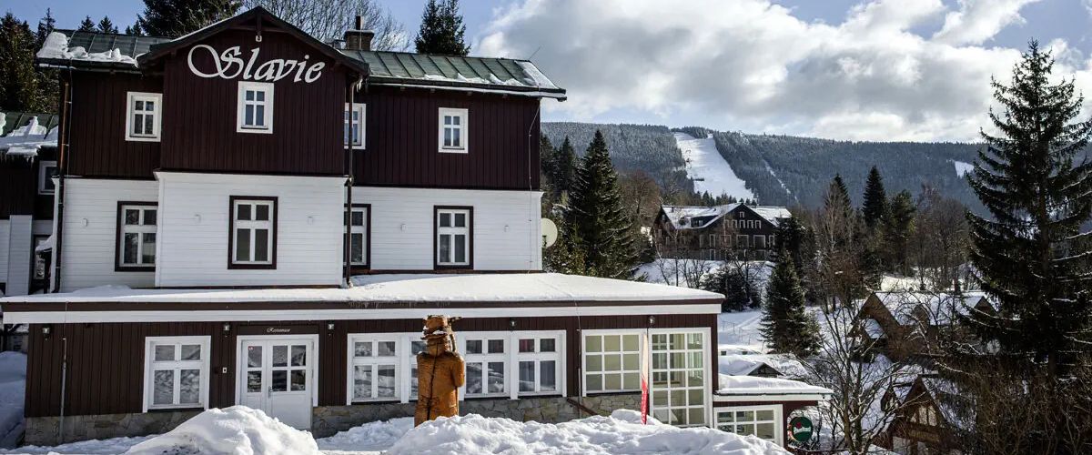 obiekt, teren hotelu, góry