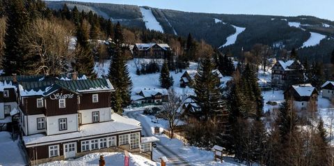 obiekt, teren hotelu, góry