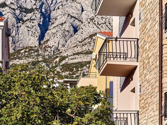 obiekt, balkon / taras, góry