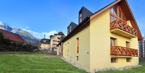 bungalowy, teren hotelu