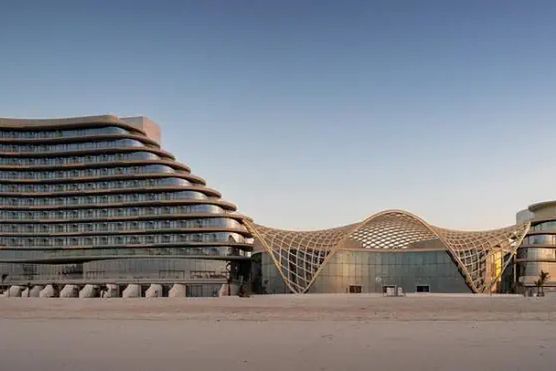 plaża, teren hotelu, obiekt