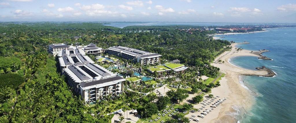 teren hotelu, plaża