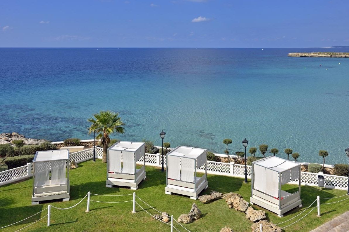 teren hotelu, plaża