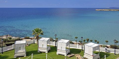 teren hotelu, plaża