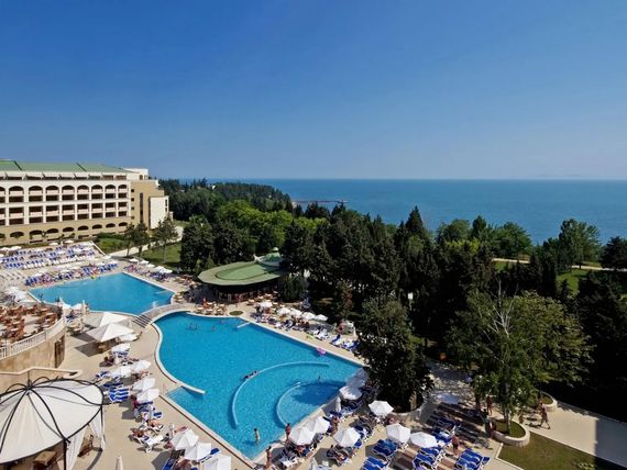 teren hotelu, basen