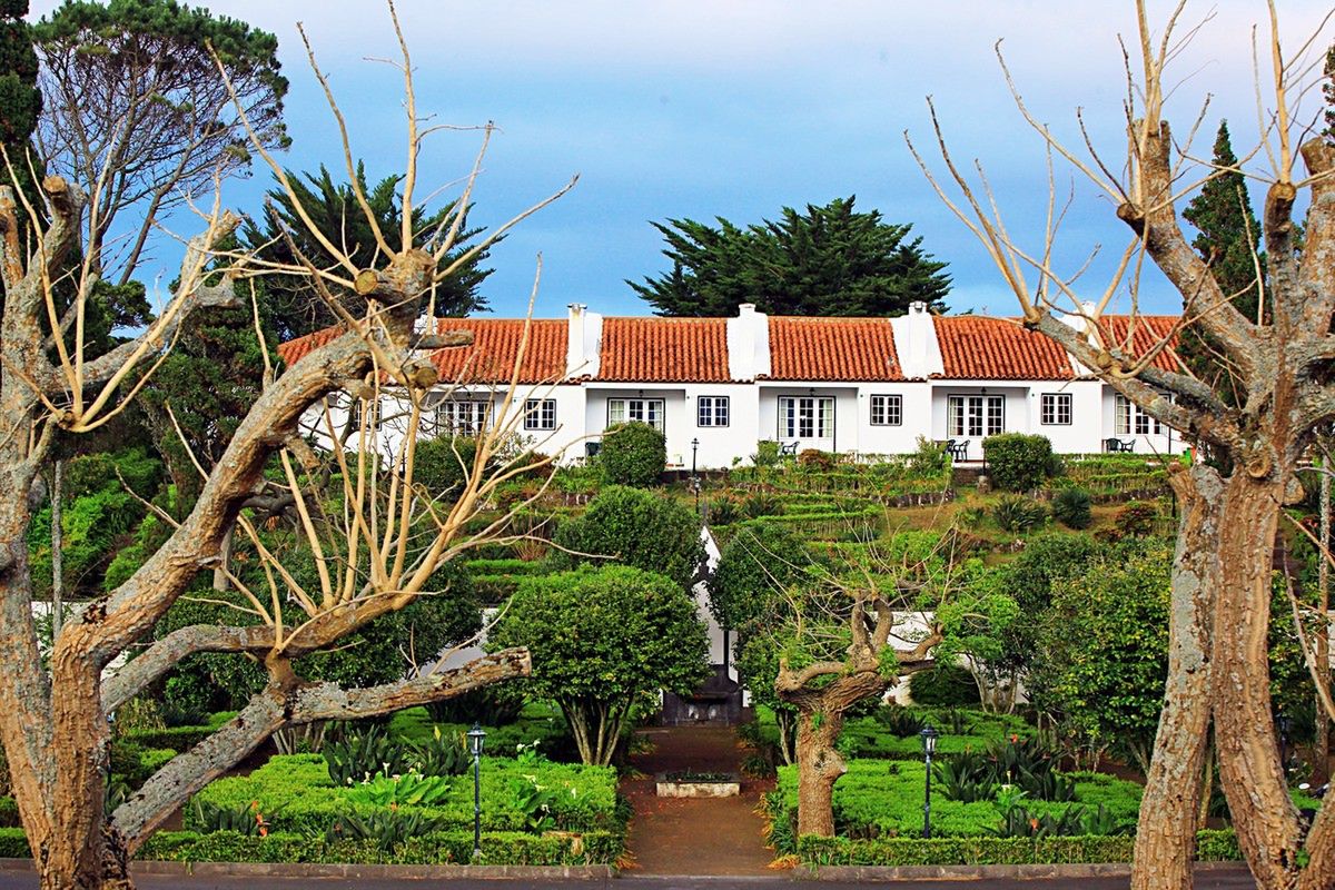 teren hotelu, obiekt