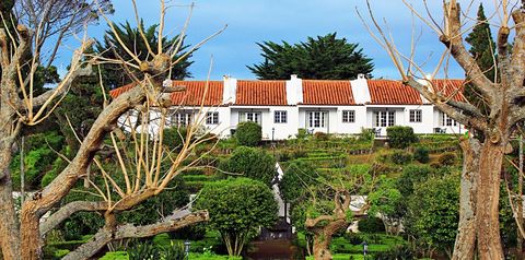 teren hotelu, obiekt