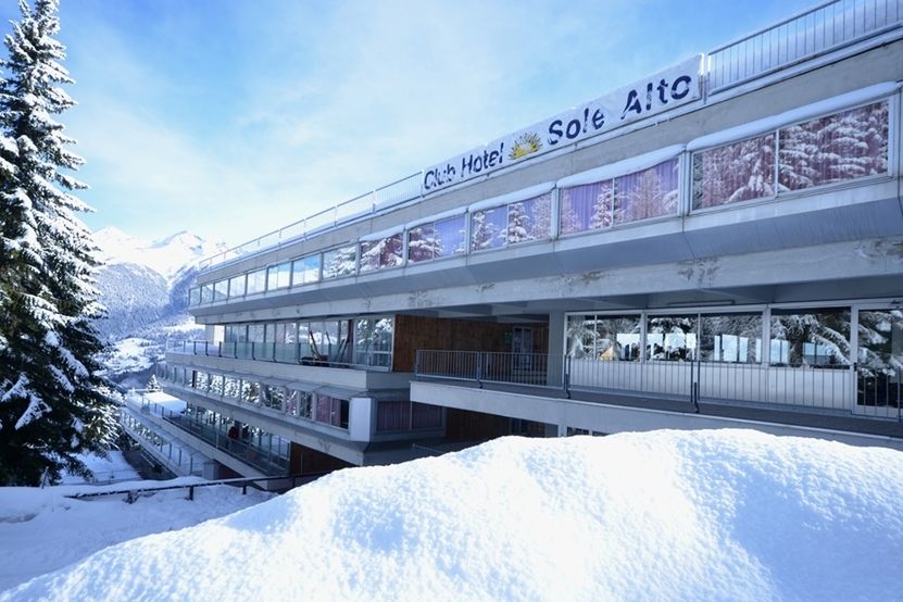 obiekt, teren hotelu