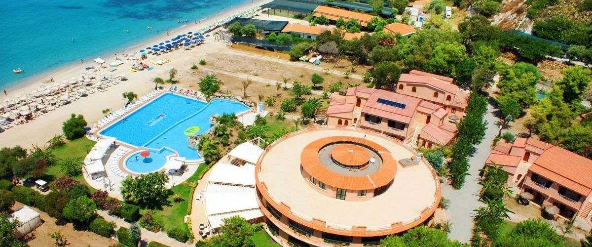 teren hotelu, plaża