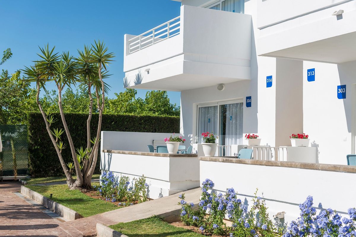 teren hotelu, obiekt