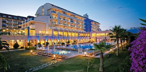 obiekt, teren hotelu