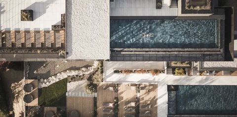 basen, teren hotelu, obiekt