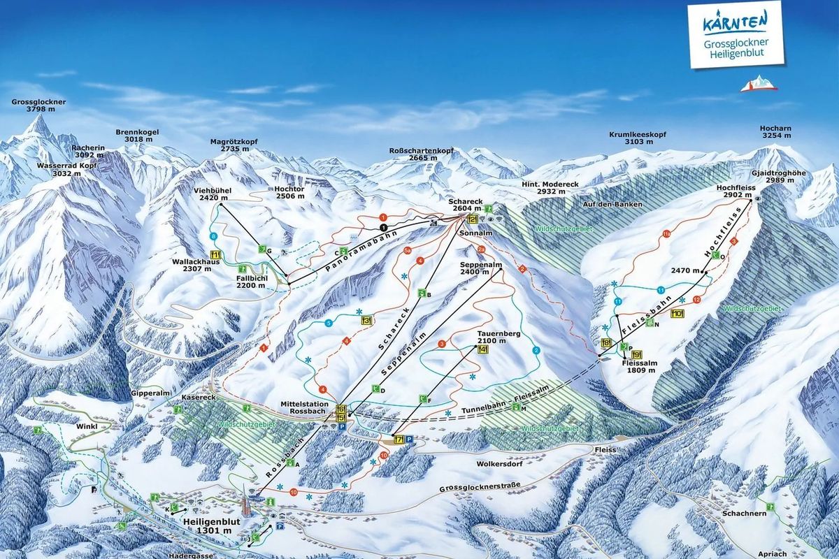 góry, wyciągi narciarskie