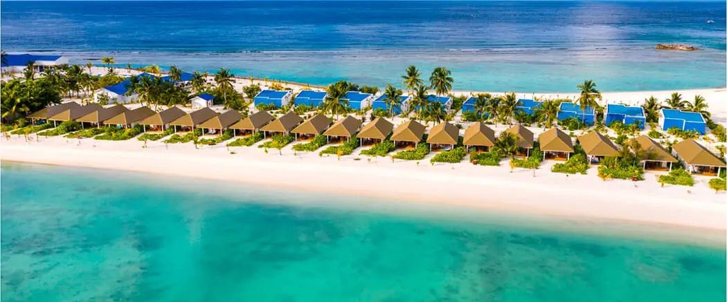 teren hotelu, plaża