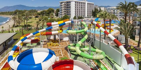 aquapark, zjeżdżalnia