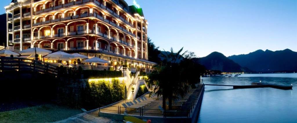 obiekt, teren hotelu, góry