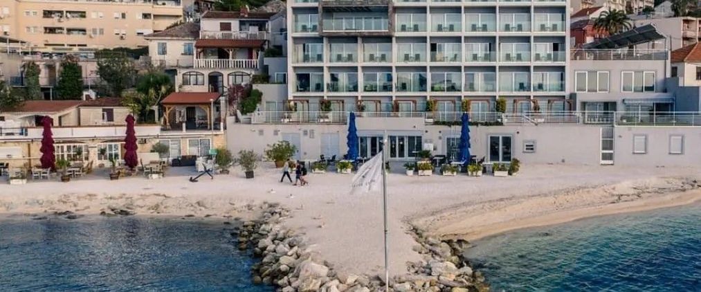 góry, plaża, obiekt