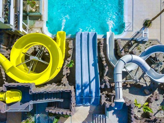 aquapark, zjeżdżalnia