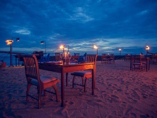 restauracja, plaża