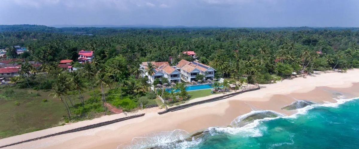 teren hotelu, plaża