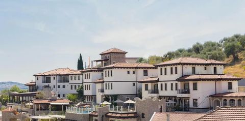 obiekt, teren hotelu, basen