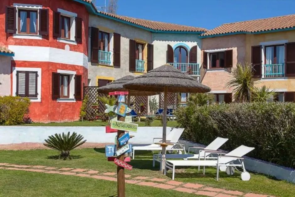 obiekt, teren hotelu