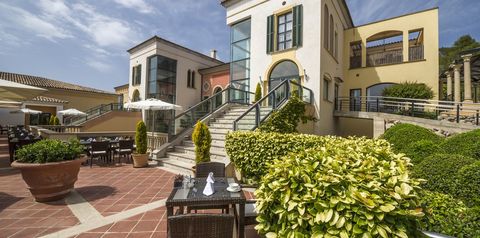 obiekt, teren hotelu