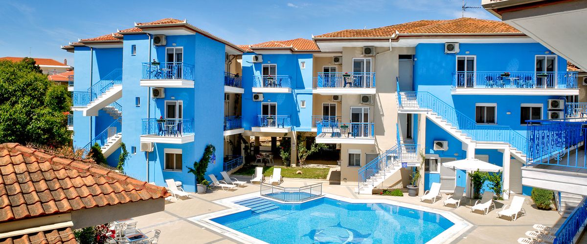 obiekt, balkon / taras, basen