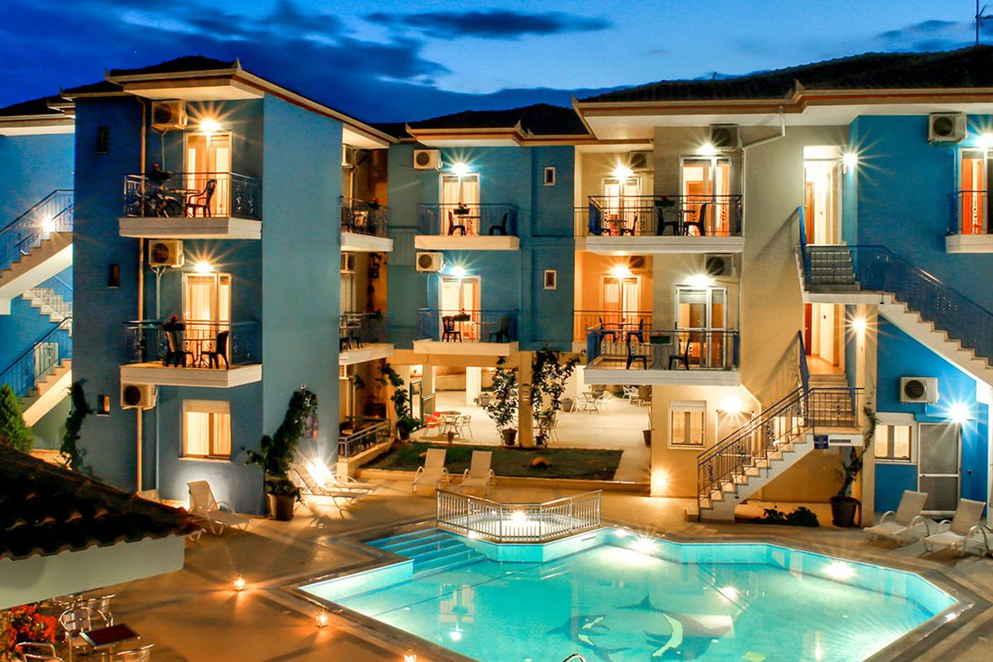 obiekt, balkon / taras, basen