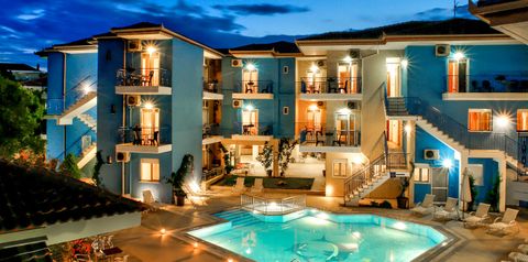 obiekt, balkon / taras, basen