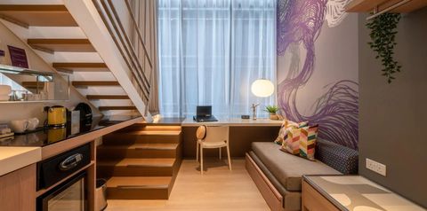 pokój, kuchnia / aneks kuchenny