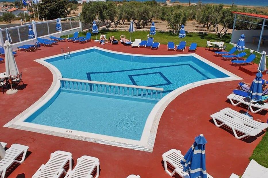 teren hotelu, basen