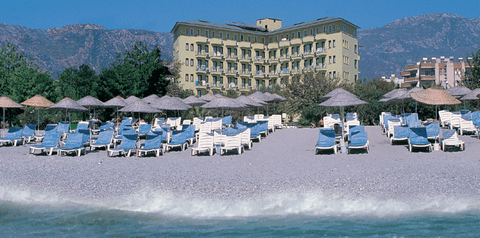 obiekt, góry, plaża