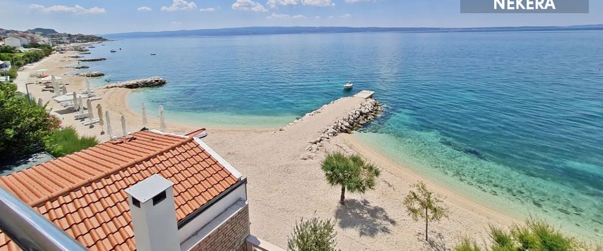 obiekt, teren hotelu, plaża