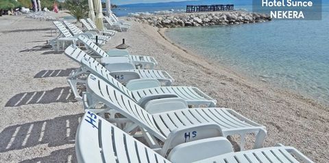 teren hotelu, plaża