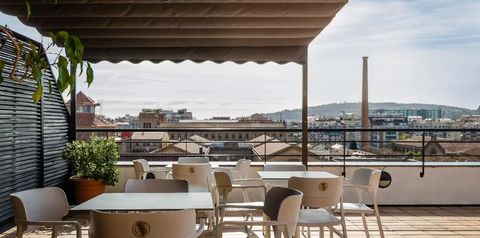 teren hotelu, balkon / taras