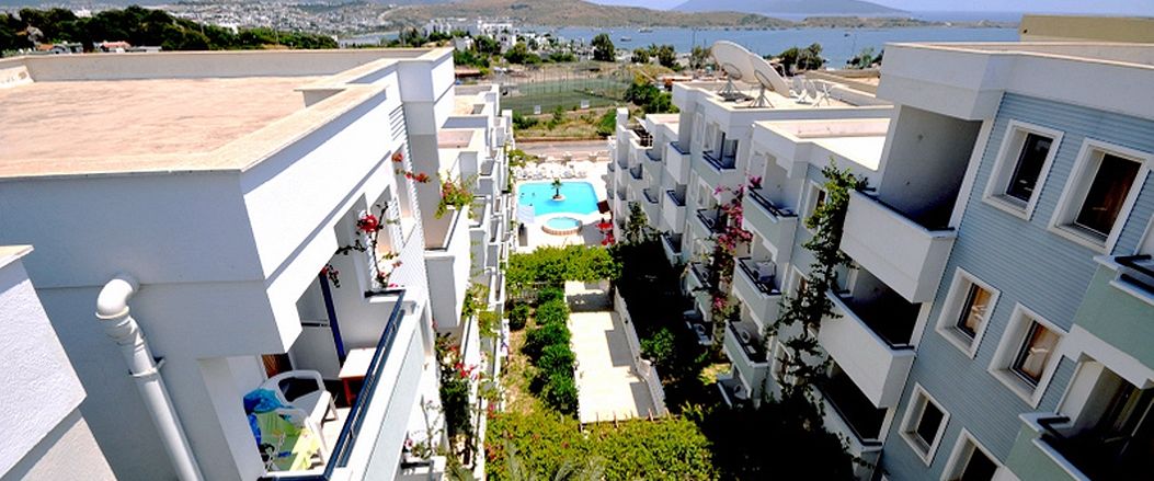teren hotelu, obiekt