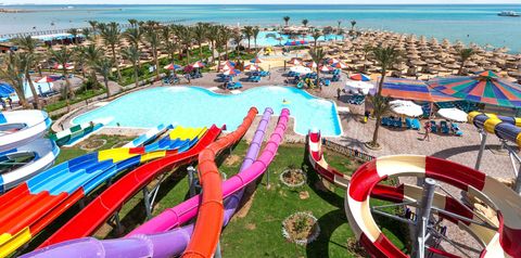 teren hotelu, basen, aquapark