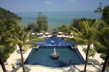 teren hotelu, basen