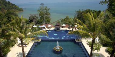 teren hotelu, basen