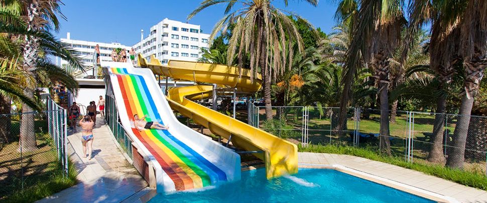 basen, zjeżdżalnia