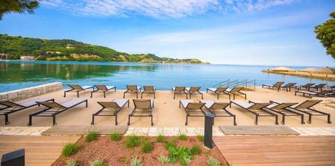 teren hotelu, plaża